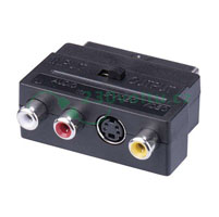 ADAPTER SCART-3XCINCH+SVHS /K9304/ K9354