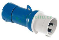 VIDLICE 16A/3p 250V IP44 /PKE16M423/