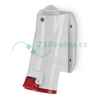 ZASUVKA 5P 32A/400 IP44 NASTENNA A6213