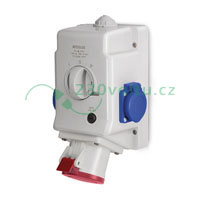 ZASUVKA OPTIMA-4P 32A 513.3256-2FFR