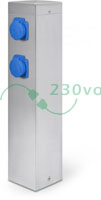 NEREZOVY ENERGO SLOUPEK 2X230V RS-N-16-2
